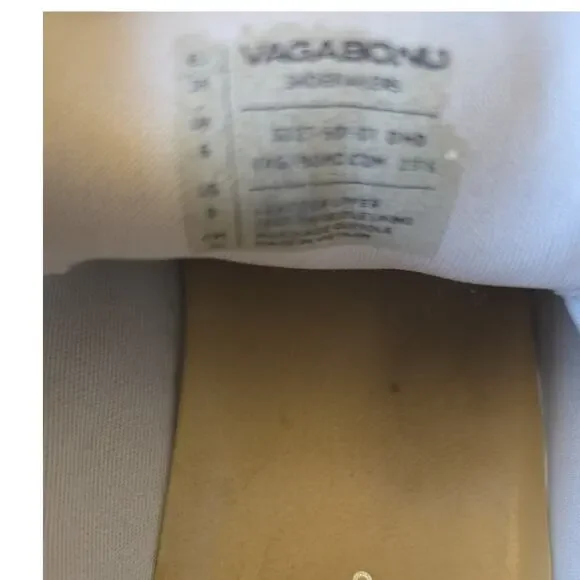 Vagabond Zoe Platform Sneakers White Size 9 - Picture 7 of 7